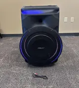 ATALAX Samba Professional Wireless Speaker, 5500W PMPO, Bluetooth, FM, LED Light - Thumbnail 2